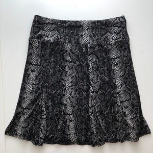 INC International Concepts Skirts - Snake Print Flare Skirt INC International Concepts Skirts - Snake Print Flare Skirt